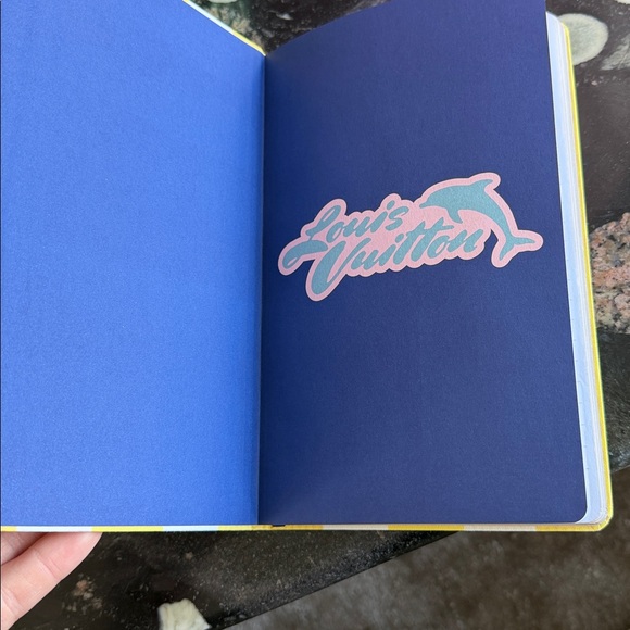 Louis Vuitton Jane Vibrant Orange and Yellow Notebook - Picture 5 of 5